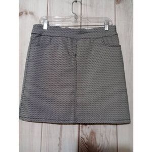 Slim-Sation Skort Ladies‎ 14 Black Pencil Pull On Waist
